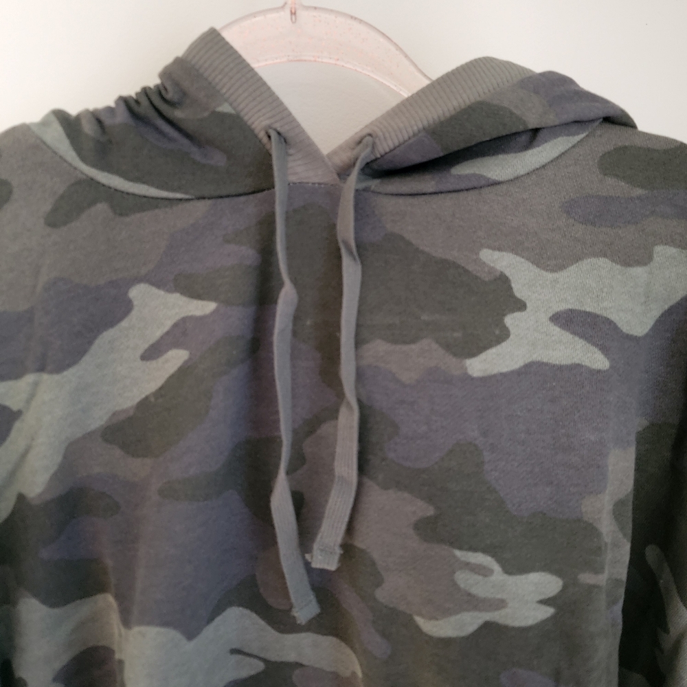 Lucky Brand NWT Camo Chill at Home Hoodie Size XL - Picture 4 of 9